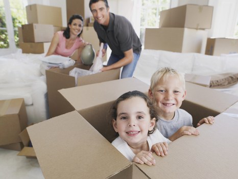 Removal truck and moving team prepared for a Footscray home relocation