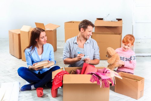 Van moving furniture from a Footscray apartment with clear pricing details