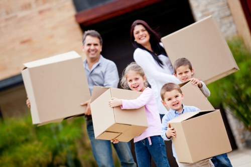 Professional packing boxes and moving supplies for a Footscray home move