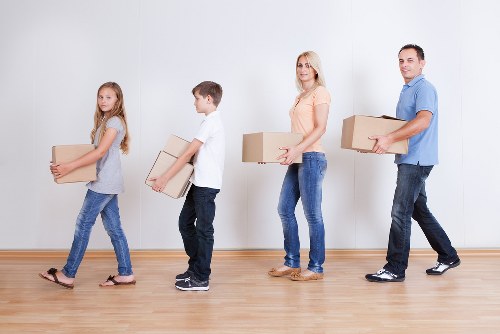 Professional movers handling a home relocation in Footscray